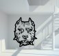 Preview: 12020 Staffordshire Bullterrier Wandtattoo